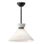 Elstead Lighting Halston ALM-HALSTON-P-M-BK Suspension lumineuse 1x60W/E27 IP20