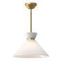 Elstead Lighting Halston ALM-HALSTON-P-M-GD Suspension lumineuse 1x60W/E27 IP20