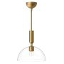 Elstead Lighting Jude ALM-JUDE-P-GD-CL Suspension lumineuse 1x60W/E27 IP20