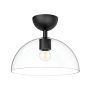 Elstead Lighting Jude ALM-JUDE-SF-MB-CL Lampe de plafond 1x60W/E27 IP20