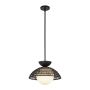 Elstead Lighting Perth ALM-PERTH-P-BK Suspension lumineuse 1x60W/E27 IP20