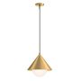 Elstead Lighting Remyck ALM-REMYCK-P-GD Suspension lumineuse 1x60W/E27 IP20