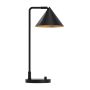 Elstead Lighting Remyck ALM-REMYCK-TL-BK Lampe de table 1x60W/E27 IP20