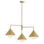 Elstead Lighting Remyck ALM-REMYCK3-GD Lustre 3x60W/E27 IP20