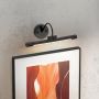 Elstead Lighting ALTON ALTON-PL-S-BLK Lampe pour tableau 1x4,6W/LED 318LM