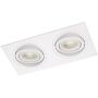 Lumifall ALCAZAR LMF.AZ142WW Spot encastré 2x50W/G53/AR111