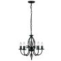 Elstead Lighting ARTISAN ART5-BLACK Lustre 5x60W/E14