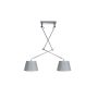 AZzardo ADAM AZ1842 Suspension lumineuse 2x60W/E27 IP20