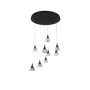 AZzardo DALMATIA 9 AZ3143 Suspension lumineuse 9x45W/LED 3000K 3880LM IP20