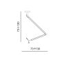 AZzardo ZYTA AZ4189 Socle 1x60W/E27 IP20