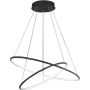 Milagro ORION BLACK ML508 Suspension lumineuse 2x53W/LED 3710LM