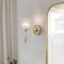 Elstead Lighting CARROLL BATH-CARROLL1-PB Applique murale 1x40W/G9 IP44