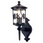 Elstead Lighting HEREFORD BL10-BLACK Applique murale 1x60W/E27 IP23