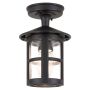 Elstead Lighting HEREFORD BL21A-BLACK Plafonnier 1x60W/E27 IP43