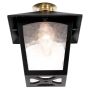Elstead Lighting YORK BL6C-BLACK Plafonnier 1x60W/B22 IP20