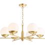 Dar Lighting Bombazine BOM0635 Lustre 6x40w/e14