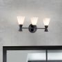Elstead Lighting Bowtie BOWTIE-3-MB Applique murale 3x3 W/G9 3000 K 900 lm ip44