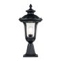 Elstead Lighting Chicago CC3-S-BK Lampe sur pied 1x60W/E27 IP44