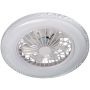 Polux EGYPT 341297 Ventilateur 3000K-4000K-6500K 5300lm ip20