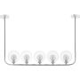 Dar Lighting Cradle CRA0550-20 Suspension lumineuse 5x25w/g9 ip20