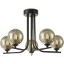 Dar Lighting Cradle CRA5422-01 Lampe de plafond 5x25w/g9 ip20