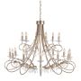 Elstead Lighting CHRISTINA CRT18-SIL-GOLD Lustre 18x60W/E14