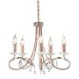 Elstead Lighting CHRISTINA CRT5-SILVER-GOLD Lustre 5x60W/E14