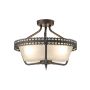 Elstead Lighting CROWN CROWN-SF Lampe de plafond 3x60W/E27