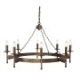 Elstead Lighting CROMWELL CW8-OLD-BRZ Lustre 8x60W/E14