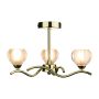 Dar Lighting CYNTHIA CYN0340 Lampe de plafond 3x40W/G9 IP20