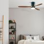 Zambelis CEILING FAN 19144 Ventilateur 15W/led 3000K, 4000K, 6000K 1500lm IP20