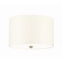 Designer’s Lightbox Fletcher DL-FLETCHER14-3LT-IV-AB Plafonnier 3x60W/E27