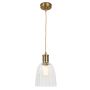 Elstead Lighting DOUILLE DOUILLE-P-AB Suspension lumineuse 1x60W/E27