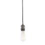 Italux CLASSO DS-M-034 MATT BLACK Suspension lumineuse 1x60W/E27 IP20