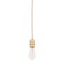 Italux MILLENIA DS-M-010-03 GOLD Suspension lumineuse 1x60W/E27