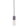 Italux MILLENIA DS-M-010-03 MATT BLACK Suspension lumineuse 1x60W/E27 IP20