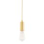 Italux MODERNA DS-M-038 GOLD Suspension lumineuse 1x60W/E27