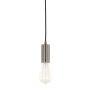 Italux MODERNA DS-M-038 MATT BLACK Suspension lumineuse 1x60W/E27 IP20