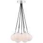 Dar Lighting Elpis ELP342-17 Suspension lumineuse 7x40w/g9 ip20