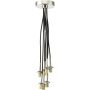 Dar Lighting Elpis ELP342-F Suspension 7x25w/g9 ip20