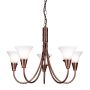 Elstead Lighting EMILY EM5-COPPER Lustre 5x60W/E14