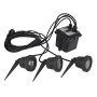 Novolux FOCUS 113B-G23X1B-02 Projecteur de jardin 3x50W/GU5,3/MR16 IP68