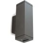 Novolux SETH 398C-L02G9B-90 Applique murale 2x8.7W/LED 4000K 1120LM IP65