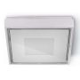Novolux VIENA SQUARE 569C-L0105B-01 Plafonnier 1x4,3W/LED 400LM IP65