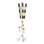 Flambeau TIVOLI SILVER FB-TIVOLI-TL-SV Lampe de table 1x60W/E27