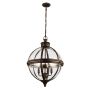 Feiss ADAMS FE-ADAMS-4P-BRZ Suspension lumineuse 4x60W/E14
