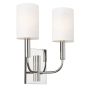 Feiss BRIANNA FE-BRIANNA2-PN Applique murale 2x60W/E14