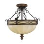 Feiss DRAWING ROOM FE-DRAWING-ROOM-SFC Lampe de plafond 2x60W/E27