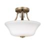 Feiss EVINGTON FE-EVINGTON-SF-SG Lampe de plafond 2x60W/E27