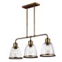 Feiss HOBSON FE-HOBSON-3P-AB Suspension lumineuse 3x75W/E27